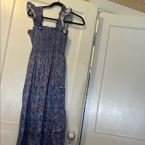 Hill House Blue Floral Nap Dress